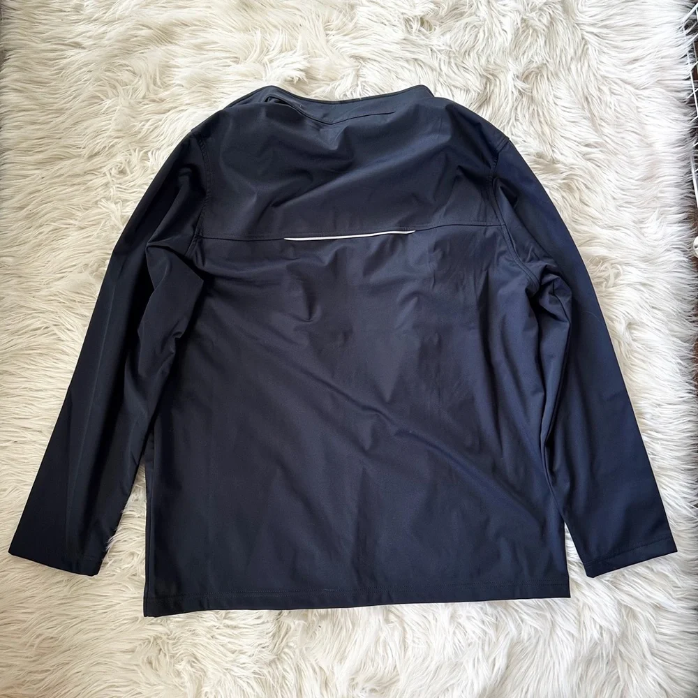 NEW Uhaul Mens Jacket Gray Charcoal Size XL Full Zip Reflective Employee Work - Picture 8 of 8